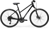 Merida Crossway 300 Women's - Black - MY24 Hybrid Bike